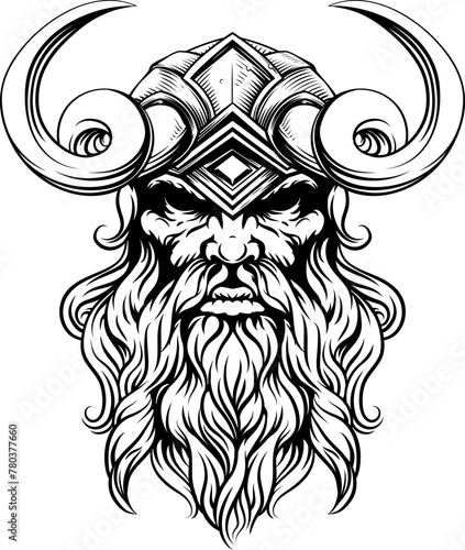 A Viking warrior or barbari...