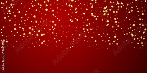 Magic stars vector overlay.  Gold stars scattered