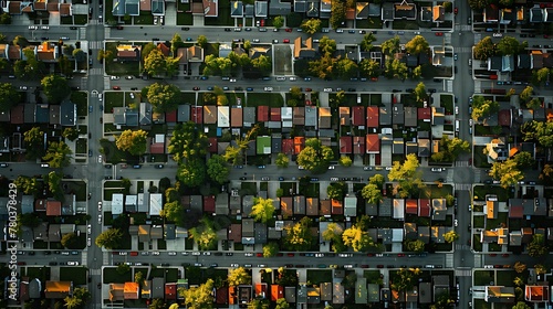 Unveiling Economic Inequality: Contrasting Affluent and Underprivileged Neighborhoods photo
