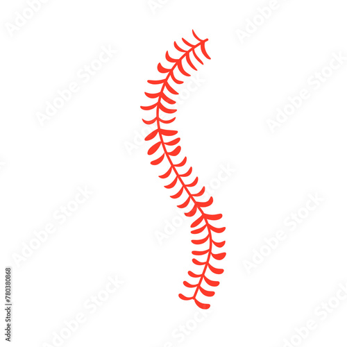 Baseball Stitch Pattern Vector