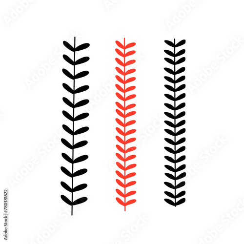 Baseball Stitch Pattern Vector