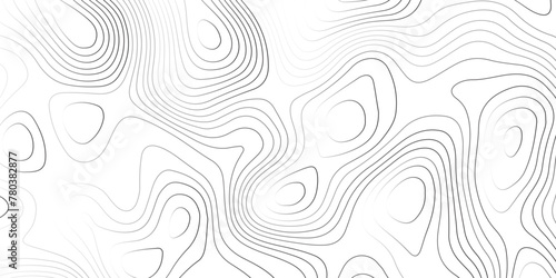 Topographic map curves geographic line map pattern .panorama view gray color wave curve lines .geographic mountain relief abstract grid .the concept map of a conditional geography map background .