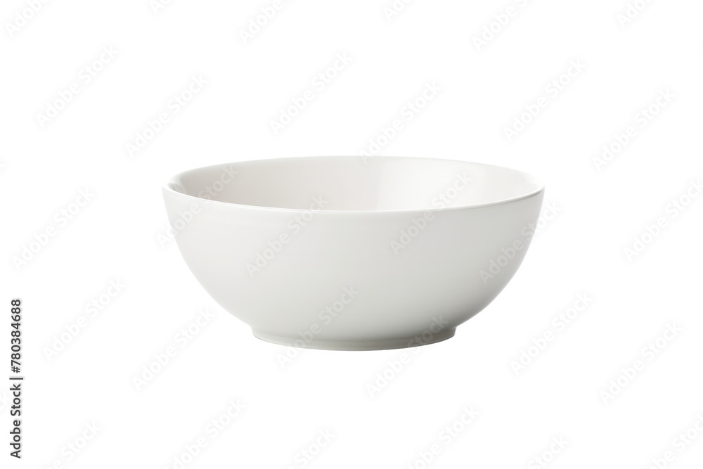 White Bowl on White Background. On a White or Clear Surface PNG Transparent Background. White Bowl on White Background. On a White or Clear Surface PNG Transparent Background.