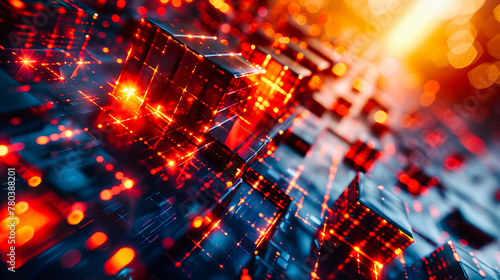 Wallpaper Mural Data Stream Symphony: A Visual Ode to the Flow of Information, Crafting the Fabric of Our Digital Society Torontodigital.ca