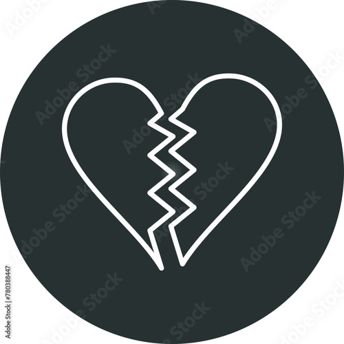 Broken Heart Icon