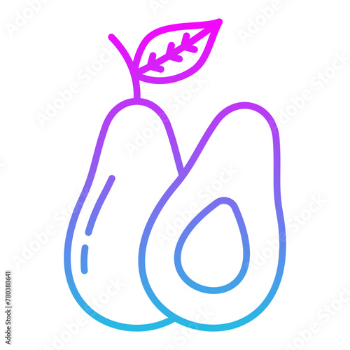 Avocado Icon