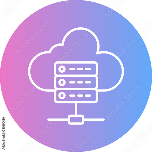 Cloud Server Icon