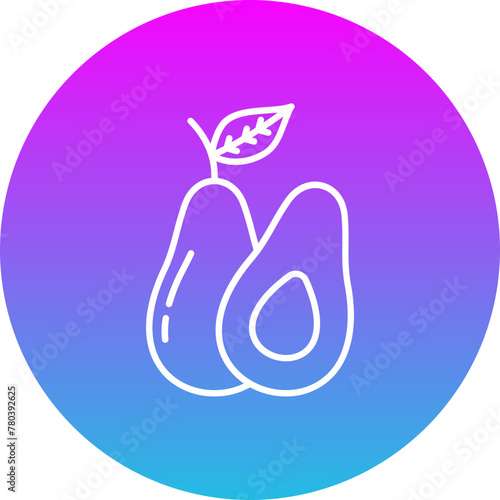 Avocado Icon