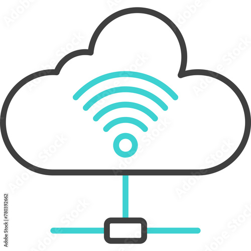 Cloud Server Icon