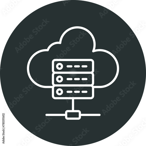 Cloud Server Icon