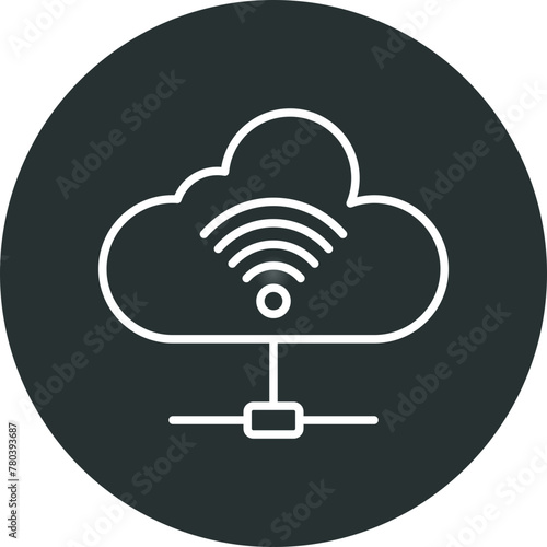 Cloud Server Icon