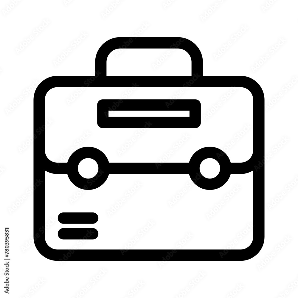 briefcase icon or logo isolated sign symbol vector illustration - high quality black style vector icons briefcase icon or logo isolated sign symbol vector illustration - high quality black style vector icons