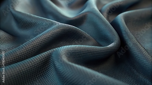 close-up of textured fabric
