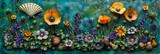 Floral Elegance Unfolding, A Tapestry of Garden Wonders, The Vibrant Dance of Colors and Textures