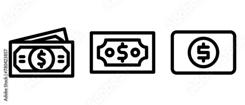 money icon or logo isolated sign symbol vector illustration - high quality black style vector icons
