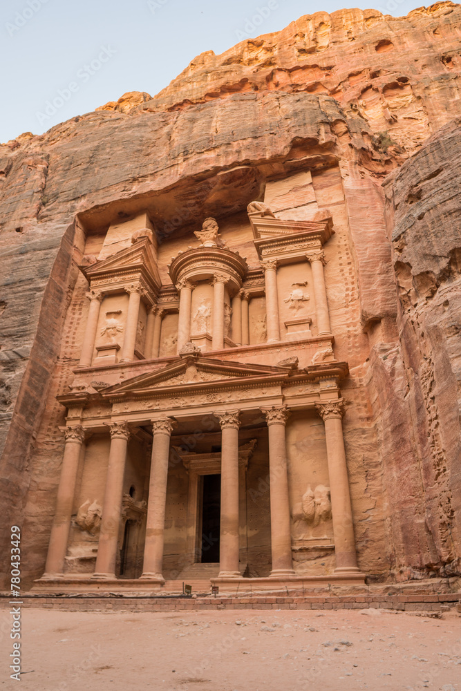 The Treasury / Khazne al-Firaun, Petra, Jordan The Treasury / Khazne al-Firaun, Petra, Jordan