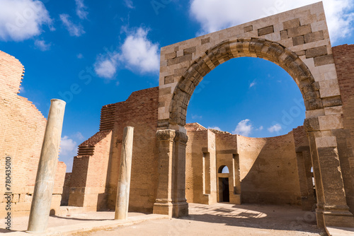 Qasr al Mushatta, near Amman, Jordan photo