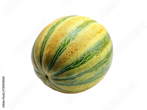 Ermelon fruits isolated on transparent background