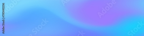 Gradient blurred banner in shades of purple blue. Ideal for web banners, social media posts, or any design project that requires a calming backdrop