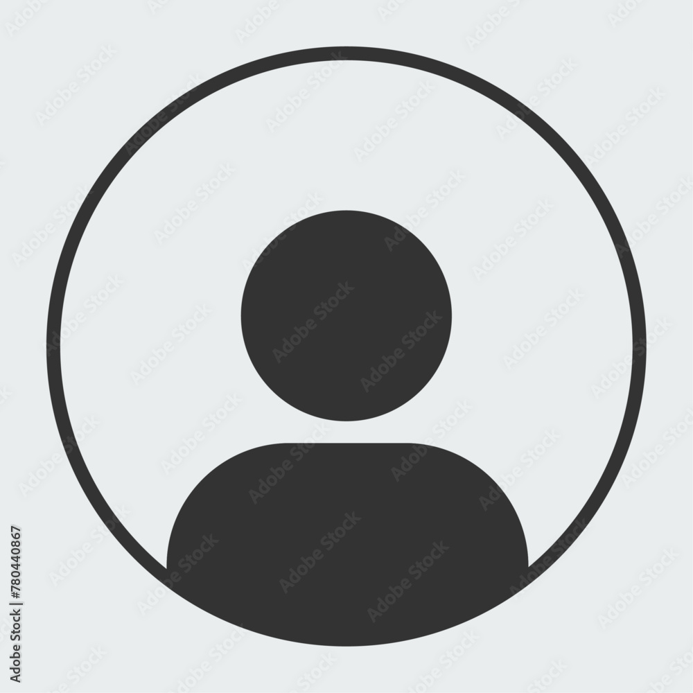 User profile icon. Avatar or person icon. Profile picture, portrait symbol. Default portrait image. Easily editable outline icon. User profile icon. Avatar or person icon. Profile picture, portrait symbol. Default portrait image. Easily editable outline icon.