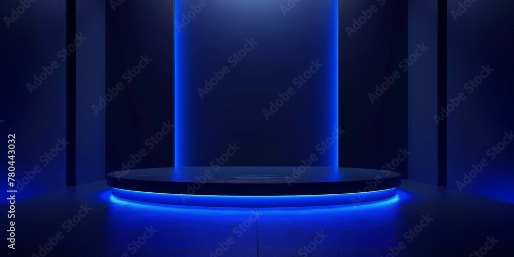 empty blue room, Dark blue display product background, blue background, abstract wall studio room, empty blue room, Dark blue display product background, blue background, abstract wall studio room,