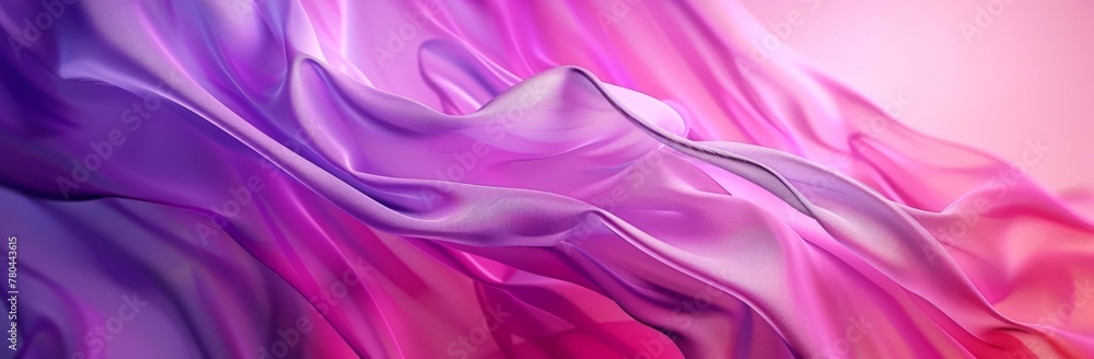 Fototapeta premium Purple to blue-purple gradient texture background, paper fabric texture render background