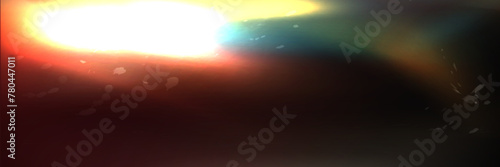 Photo filter for leak light effect and old texture. Retro blurry and grunge photograph overlay. Vintage distressed poster with nostalgia unfocused gradient design. Orange soft sun flare for camera