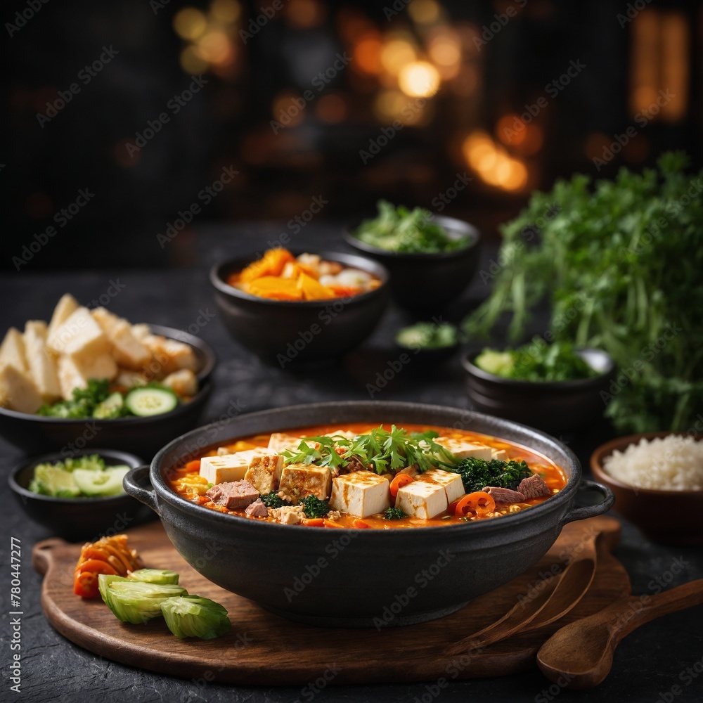 Sundubu jjigae (soft tofu stew) Sundubu jjigae (soft tofu stew)