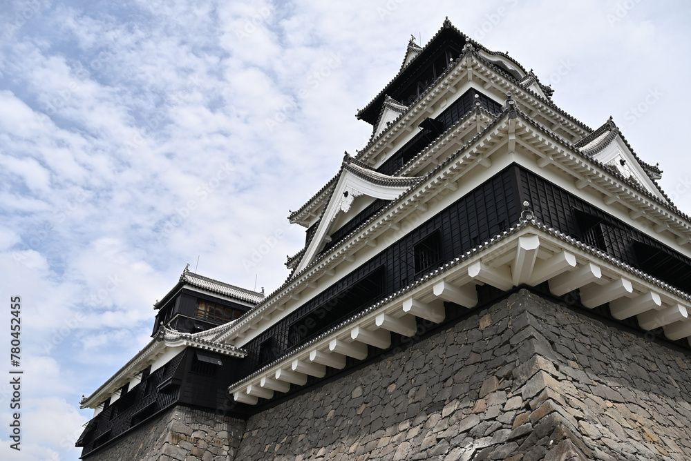 Kumamoto Castle, a famous landmark