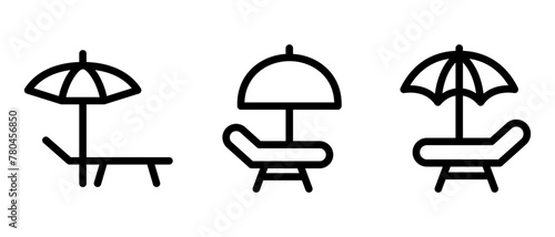 tanning icon or logo isolated sign symbol vector illustration - high quality black style vector icons
