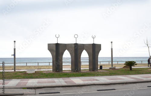 Natural landscape with sea views