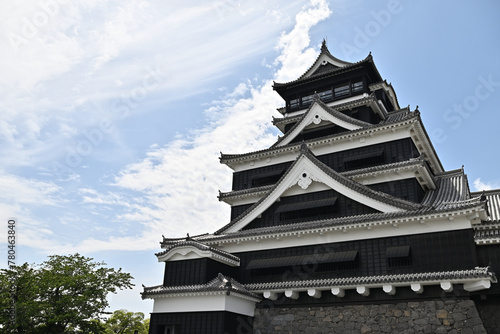 Kumamoto Castle  a famous landmark