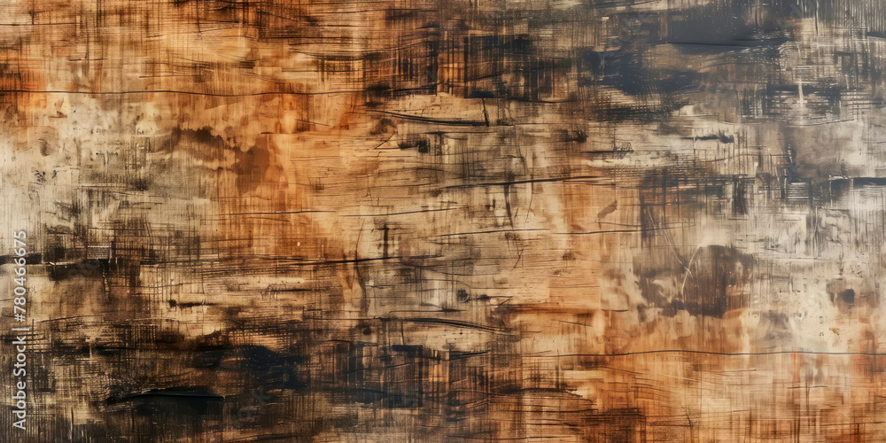Rustic watercolor wood grain pattern , lending a natural and organic. Generative AI Rustic watercolor wood grain pattern , lending a natural and organic. Generative AI