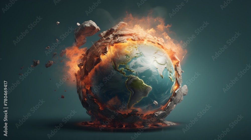 Scorched Earth:Conceptual of Global Crisis and Environmental Disaster