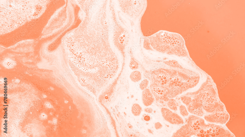 Fototapeta premium Light Burnt Orange Abstract Creative Background Design
