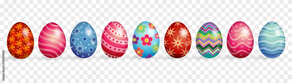 Easter egg. Eggs character set isolated on png backgraund. Cute eggs, spring festive concept. Cartoon holiday vector character Easter egg. Eggs character set isolated on png backgraund. Cute eggs, spring festive concept. Cartoon holiday vector character