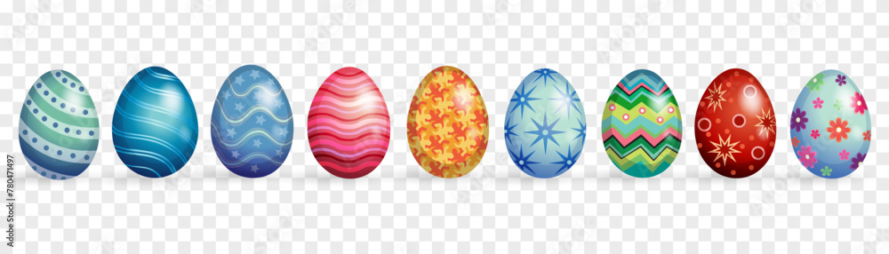 Easter egg. Eggs character set isolated on png backgraund. Cute eggs, spring festive concept. Cartoon holiday vector character Easter egg. Eggs character set isolated on png backgraund. Cute eggs, spring festive concept. Cartoon holiday vector character