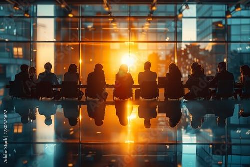 People gather in a conference room discussing art and city building