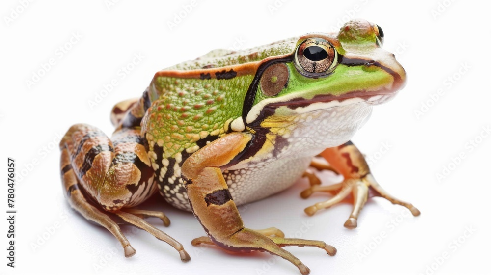 Fototapeta premium Frog on a white background