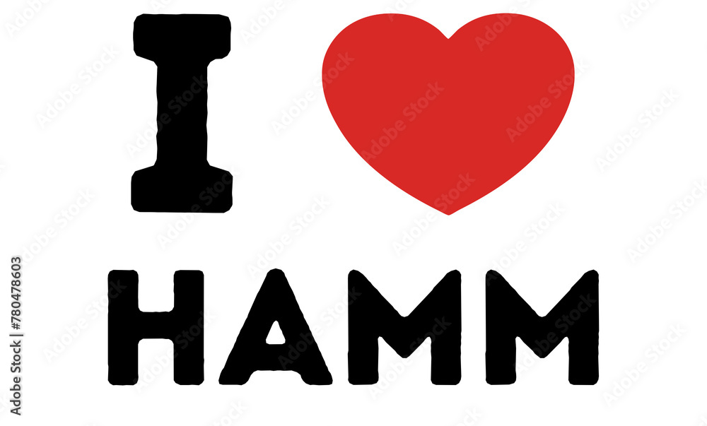I Love Hamm Germany