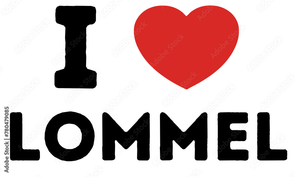 I Love Lommel Belgium