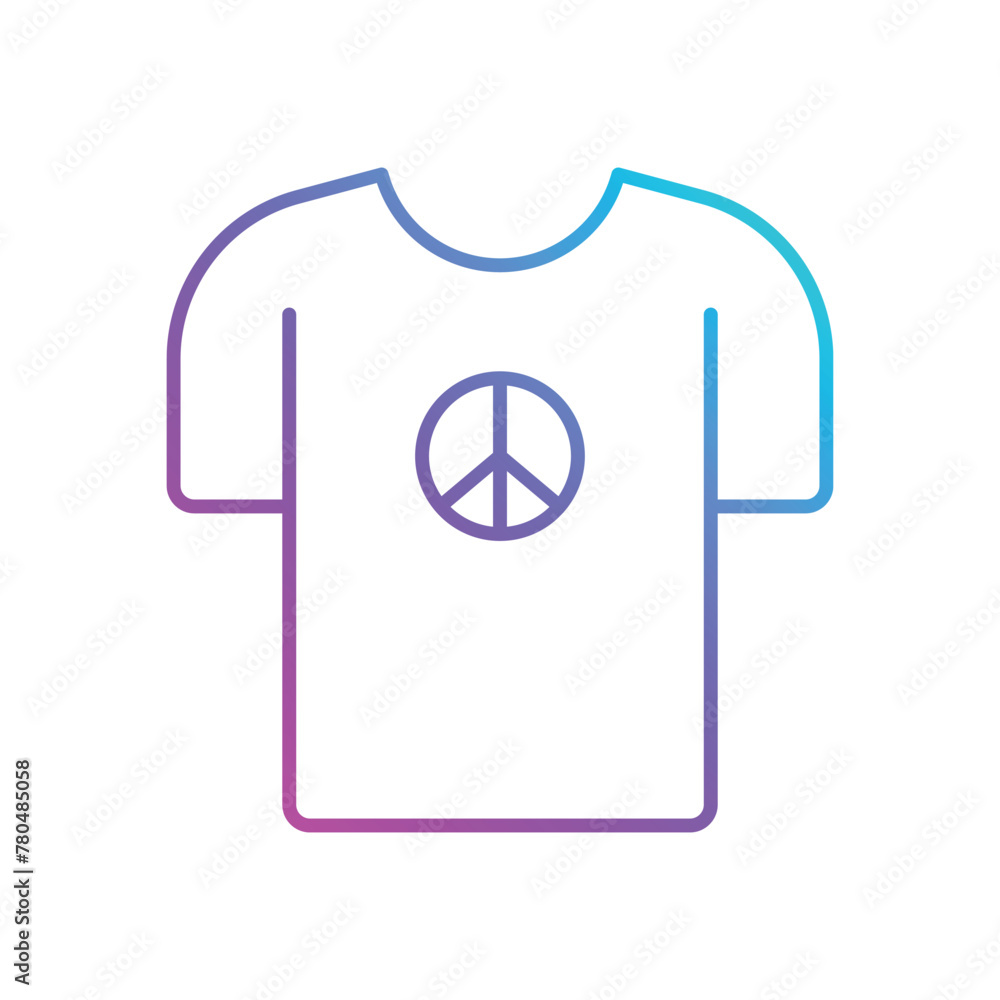 T shirt vector icon T shirt vector icon