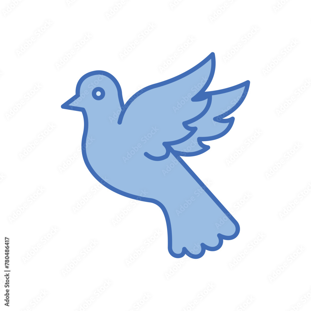 Dove vector icon Dove vector icon