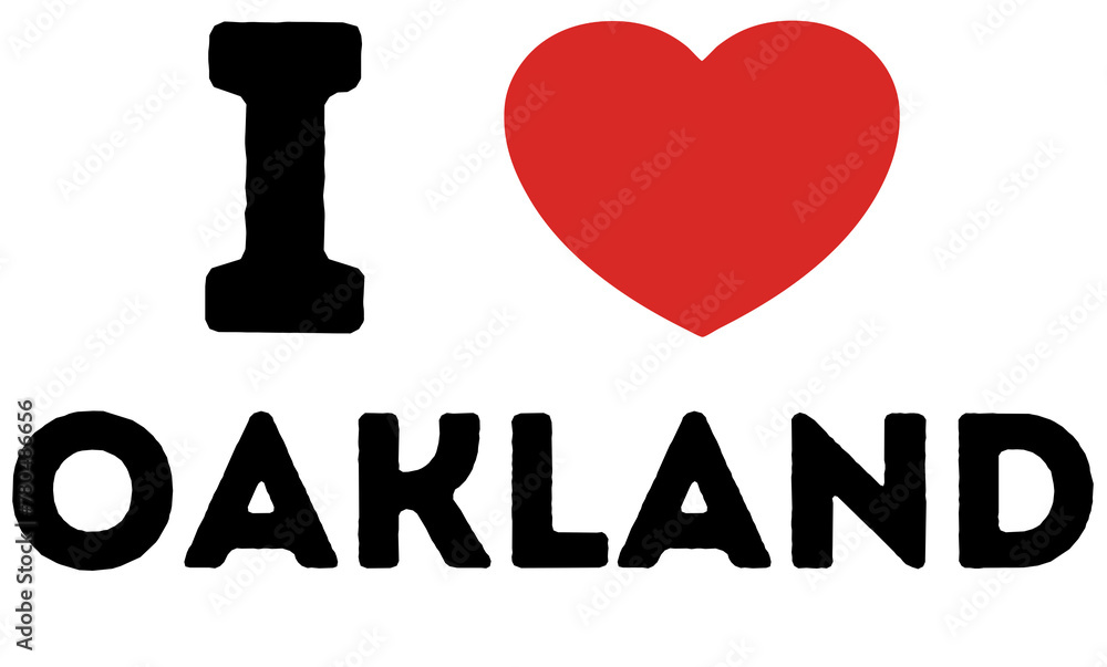 I Love Oakland USA