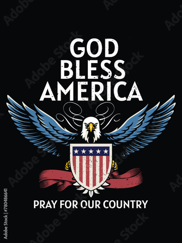 Proud USA army t-shirt vector template design with vintage usa grunge flag design. Veteran remember and honor design, solder hero t-shirt designs.
