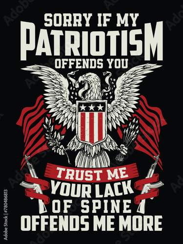 Proud USA army t-shirt vector template design with vintage usa grunge flag design. Veteran remember and honor design, solder hero t-shirt designs.
