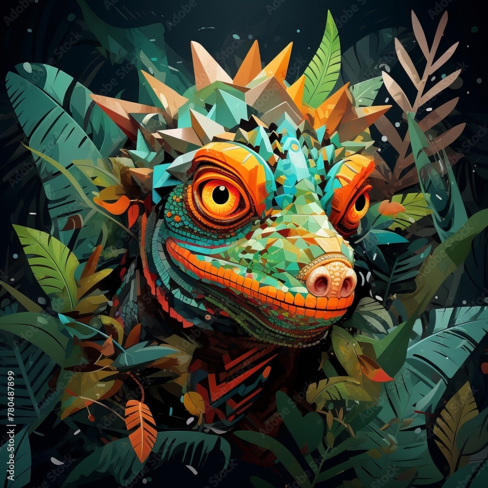 Chameleon Charm: Mesmerizing Images of Colorful Reptilian Wonders Chameleon Charm: Mesmerizing Images of Colorful Reptilian Wonders
