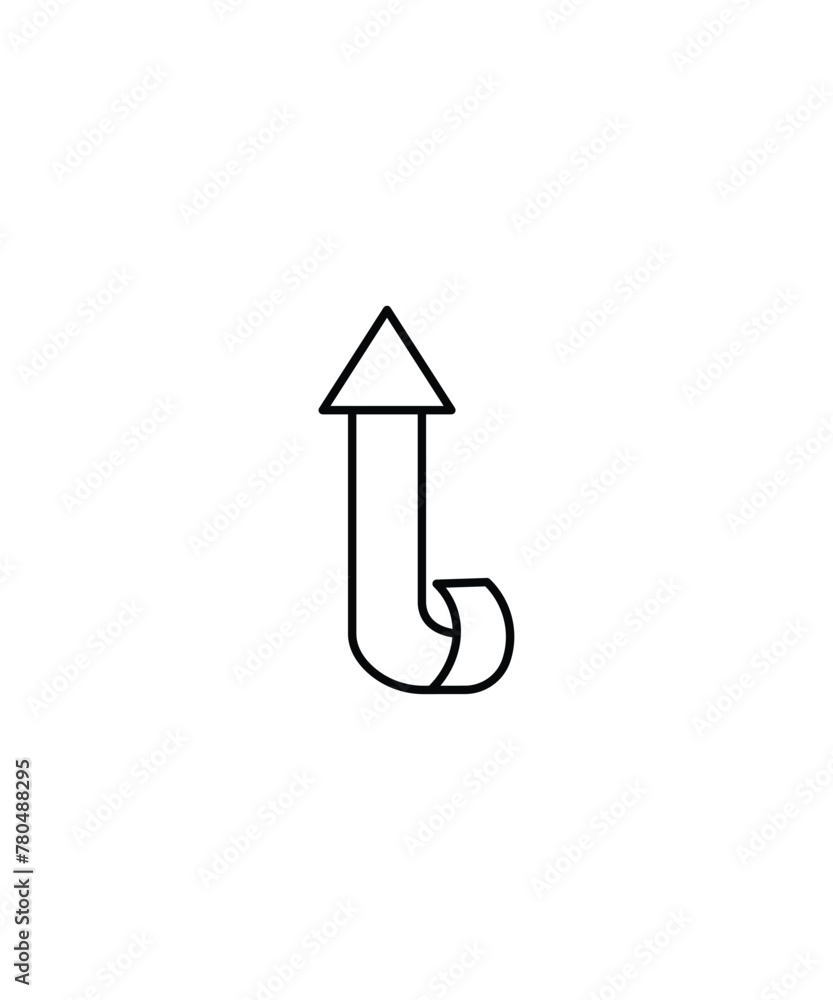 arrow icon, vector best line icon. arrow icon, vector best line icon.