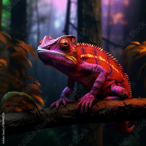 Chameleon Charm  Mesmerizing Images of Colorful Reptilian Wonders