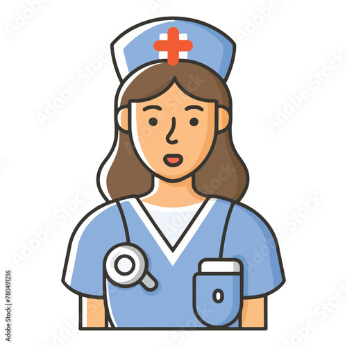 Registered Nurse Illustration